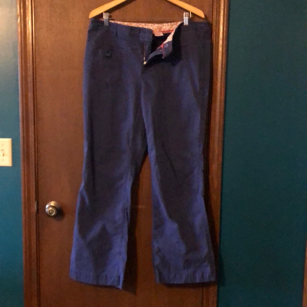 Plus Size 16 Blue Canyon River Blues Cargo pants